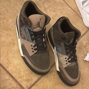 Jordan retro 3 patchwork camo
